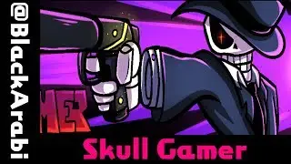 DRAWING SKULL GAMER BANNER | BY: BlackArabi