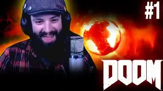 Calvin Plays: DOOM 2016 - Highlight #1 (Blind Playthrough)