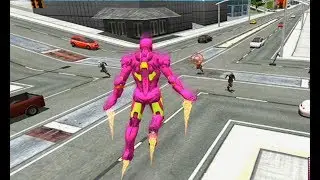 Flying Iron Hero City Survival | Superhero Rescue Missions - Android GamePlay