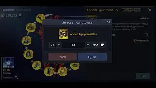 Opening The Last 33pcs Ancient Equipment Boxes