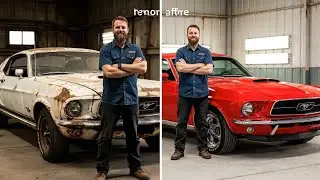 Restoring a 1970 Ford Mustang From Rust to Glory | Full ASMR Build