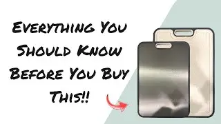 Sumzzz Store Titanium Cutting Board Review