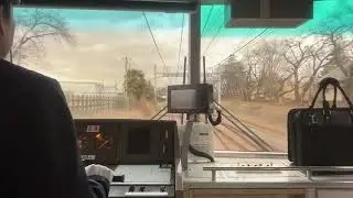 京成8815編成（株式会社フロンティア号）くぬぎ山車両基地〜元山駅間　前面展望