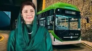 Maryam Nawaz Launches Free Electric Bus Service in Bahawalpur | A New Era of Public Transport |#news