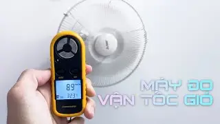 Tr&ecirc;n tay Anemometer: M&aacute;y đo tốc độ gi&oacute;