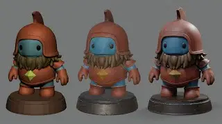 From 2D to 3D: Texturing a Vinyl Toy in Substance 3D Painter