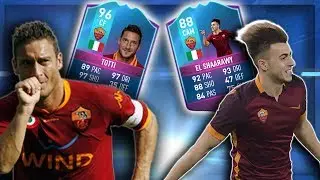 THE GREATEST ITALIAN STRIKE FORCE IN FIFA 17! | FIFA 17 SBC TOTTI AND EL SHAARARWY  STRIKE FORCE!