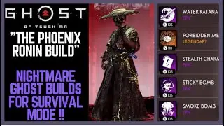 Ghost of Tsushima Legends Ronin Build: How to Beat Nightmare with NEW Ronin Build + Legendary Gears