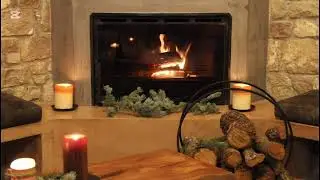 Cozy Fireplace 🔥 | Crackling Fire Sounds for Relaxing, Studying & Sleeping