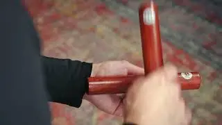 Meinl Percussion Wood Claves, Indian Walnut (CL4IW)