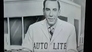 Rare 1950 Auto Lite Battery Commercial