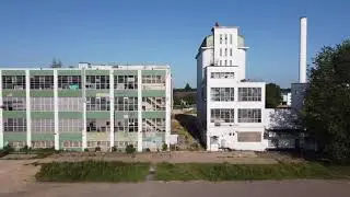 Shredded wheat factory, Welwyn garden city.West side drone footage. Mavic  DJI  Photography by Milan