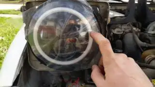 LED Jeep Headlights on an NA Miata?