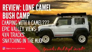 Modified Suzuki Jimny on Epic 4x4 & Camping Trip: Lone Camel Camp Review - Ever camped with a Camel?