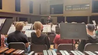 Mehlville Symphonic Band Rehearsal with Alfred Watkins