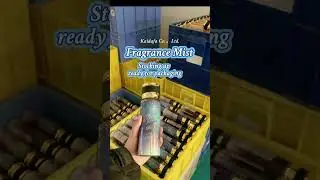 Body Mist in Production #cosmeticsfactory #makeup #perfume #bodymists #perfume