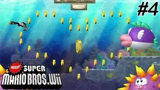 Harder Mario Wii COOP #4
