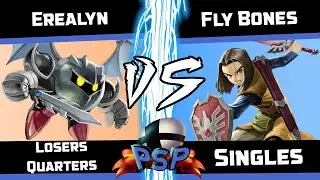 PSP Casual Swordplay Losers Quarters - Erealyn (Meta Knight) VS. Fly Bones (Hero) - SSBU
