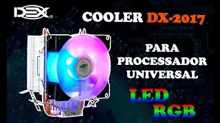 COOLER PARA PROCESSADOR DEX DX-2017
