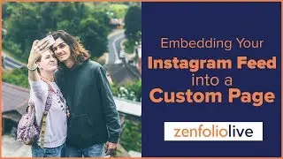 👨&zwj;🏫 Zenfolio Custom pages - How to embed your Instagram Feed -  Zenfolio Live E159 | Zenfolio
