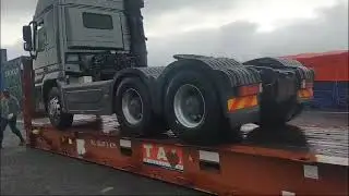 video: SHORING WORKS AT KOREA PORT - From starting to finish FR container loading techniques 😀 👌👌👌