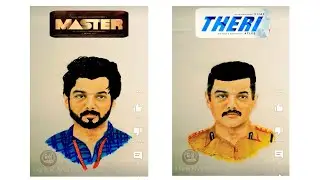 Vijay journey art #vijay #shorts #beast