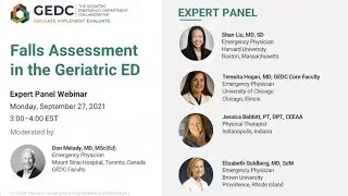 Falls Assessment in the Geriatric ED