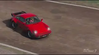 GT7 Master S-2 1 lap time attack with Porche 911 (930) '81. Cinematic