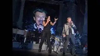 Johnny Hallyday  -  La loi du silence ( & Laura Pausini )( Bercy, Paris )