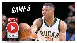 Giannis Antetokounmpo Full Game 6 Highlights vs Raptors 2017 Playoffs - 34 Pts, 9 Reb