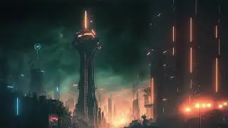 Dark City Runner * Atmospheric Dark  Cyberpunk Soundscape for Dreamscape or Relaxation.