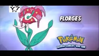 Who's that Pokemon? FLORGES (RED FLOWER) And PANGORO 2015
