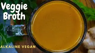 Vegan Veggie Broth | How to Make The Best Vegan Vegetable Stock