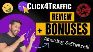 👉 Click4Traffic Review 🛑 DO NOT BUY 🔥 CLICK4TRAFFIC 🔥 WITHOUT THESE BONUSES! 🎁🎁🎁