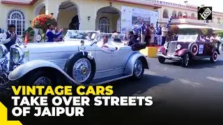 Classic cars garner attention at Jaipur’s 25th Vintage and Classic Car Exhibition and Drive