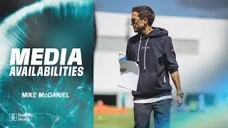 Coach Mike McDaniel meets with the media | Miami Dolphins