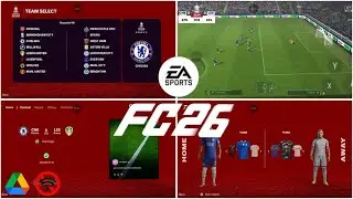 FIFA 16 MOD FC 26 | APK OBB DATA | WITH THE LATEST TRANSFER AND NEW KITS |PS5 CAMERA