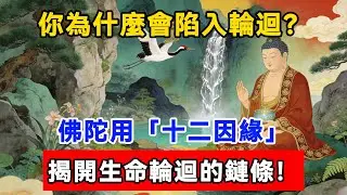 你為什麼會陷入輪迴？佛陀用「十二因緣」，揭開生命輪迴的鏈條！#佛陀#佛學#佛教#禪修#佛法智慧#佛教故事#佛教文化#佛學知識 #佛學智慧 #明月禅心