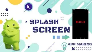 App Making| Splash Screen Building| Youtube Splash Clone| No Code| Psycho Maadan