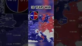 30 years war in #territorial #territorialio #europe #war #map #ww2
