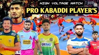 Bangalore🆚Shivamogga High Voltage Match Pro Kabaddi Players #kabaddi #kabaddi365 #kabaddimatch #1k 