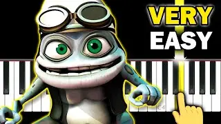 Crazy Frog - Axel F - VERY EASY Piano tutorial