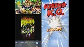 How to inflict 2500000 damage Rising Rush Broly EX4 Battle, Dragon Ball Legends