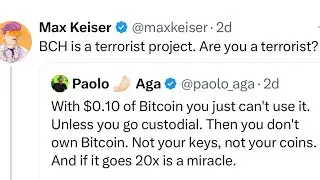 Bitcoin Cash is Winning and People are Waking Up - Max Keiser is Scared