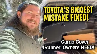 This Toyota 4Runner Rear Storage Cover Set Solves a Big Problem