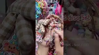 Ganci pakai bantal puffy lebih lucu ? #diy #keychain #craft #handmade #shorts #art #figure #youtube