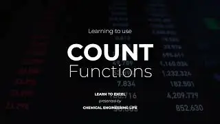 How to use COUNTA, COUNT, COUNTBLANK, COUNTIF and COUNTIFS Functions in excel? | Learn to Excel