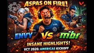 ASPAS DIFF 🔥 ENVY vs MIBR | VCT 2026 Highlights