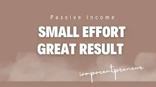Passive income for busy parents