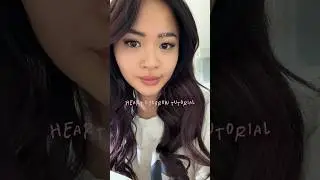 heart eyebrow tutorial